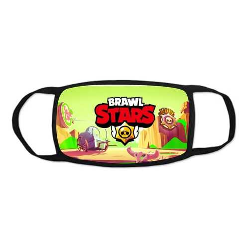 Стильная многоразовая защитная маска GOODbrelok BRAWLSTARS 11 в Лав Репаблик