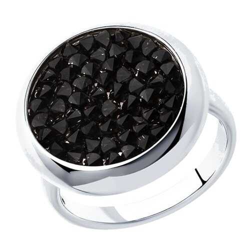 Серебряное кольцо женское с кристаллами Swarovski SOKOLOV 94012428 р.18 в Лав Репаблик