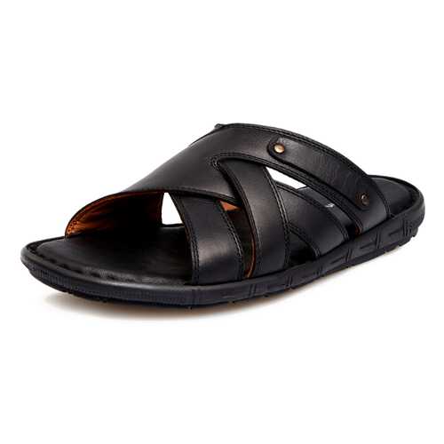 Шлепанцы мужские Pierre Cardin 710017663 черные 40 RU в Лав Репаблик