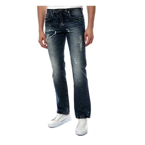 Джинсы мужские Dirk Bikkembergs Sport Couture W10H163F03 синие 32 IT в Лав Репаблик
