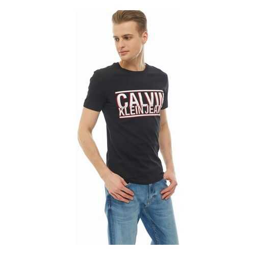 Футболка мужская Calvin Klein Jeans J30J314752.BAE0 черная XXL в Лав Репаблик