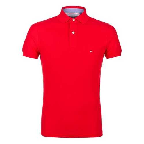 Футболка Поло мужская Tommy Hilfiger MW0MW12569 XLG красная 2XL в Лав Репаблик