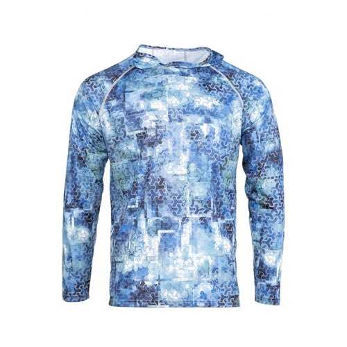 Лонгслив мужской FHM Mark Hoodie голубой L в Лав Репаблик