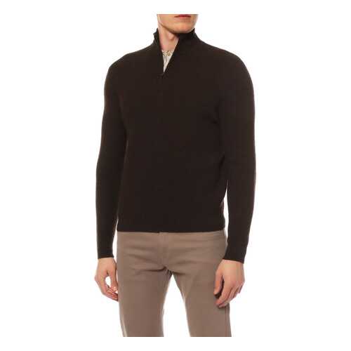 Поло мужское Mir cashmere YML16-004 коричневое 4XL в Лав Репаблик