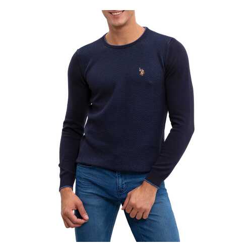 Джемпер мужской U.S. POLO Assn. G081SZ0TK0OTISSK9 синий XS в Лав Репаблик