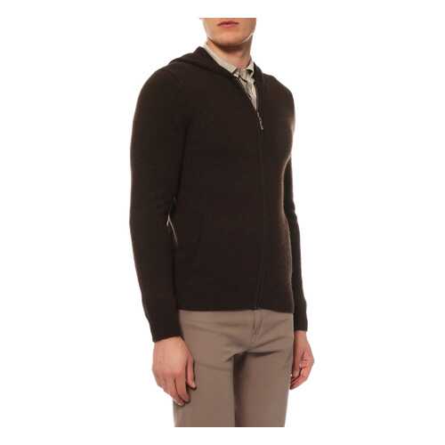 Кардиган мужской Mir cashmere YME16-025 коричневый 4XL в Лав Репаблик