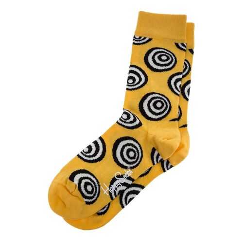 Носки мужские Happy Socks CRD01 желтые 41-46 EU в Лав Репаблик