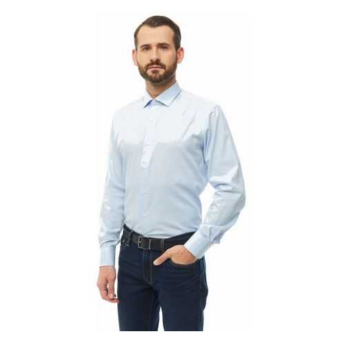 Рубашка мужская Conti Uomo 8368-2-06 синяя XL в Лав Репаблик