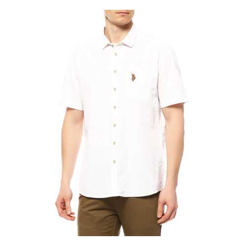 Рубашка мужская U.S. POLO ASSN. G081SZ0040ELFY18Y белая XS в Лав Репаблик