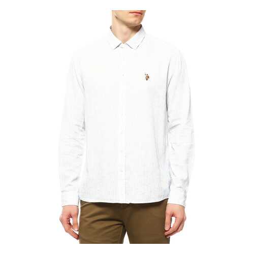 Рубашка мужская U.S. POLO ASSN. G081SZ0040SAMSA голубая XXL в Лав Репаблик