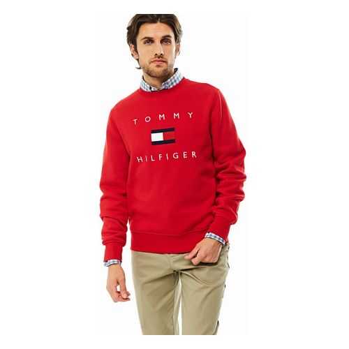 Свитшот мужской Tommy Hilfiger MW0MW14204 красный L в Лав Репаблик