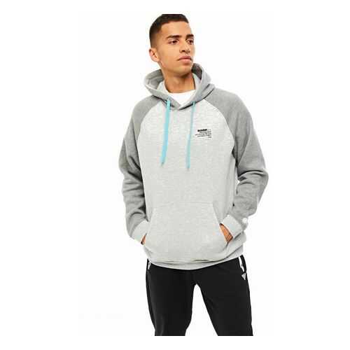 Толстовка мужская Guess M0YQ54-K9V31 серая S в Лав Репаблик