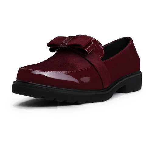 Лоферы женские T.Taccardi K0525LC-4A бордовые 37 RU в Лав Репаблик