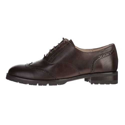 Полуботинки женские M.SHOES 445325102 коричневые 38 RU в Лав Репаблик