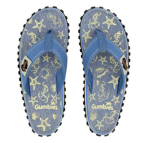 Шлепанцы женские Gumbies Islander Canvas Sea Shells 2020 (41) в Лав Репаблик