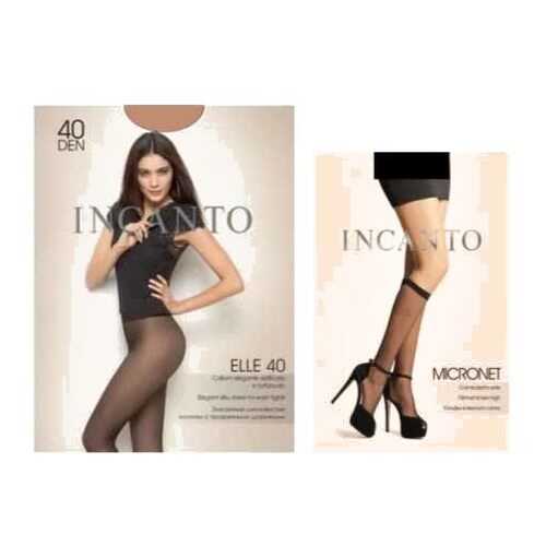 Колготки Incanto Elle 40 daino + гольфы Micronet, размер 4 в Лав Репаблик