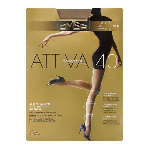 Колготки Omsa ATTIVA 40 / Visone (Лёгкий загар) / 5 (XL) в Лав Репаблик