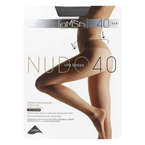 Колготки Omsa NUDO 40 VITA BASSA / Fumo (Серый) / 4 (L) в Лав Репаблик