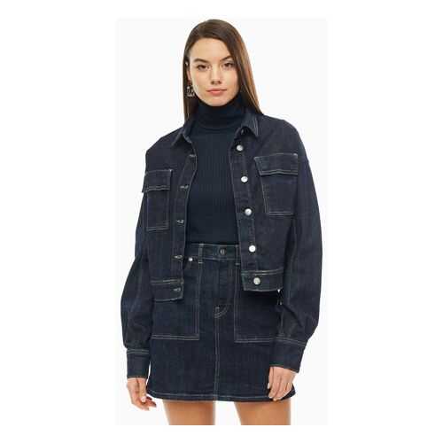 Куртка женская Pepe Jeans PL401746.000 синяя L в Лав Репаблик