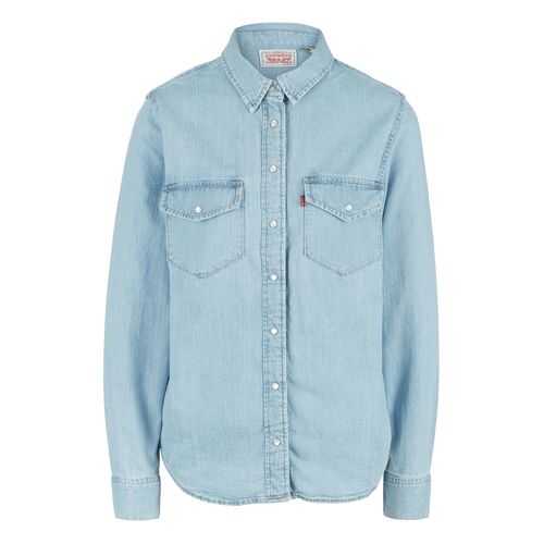 Блуза женская Levi's 1678600010 синяя S в Лав Репаблик