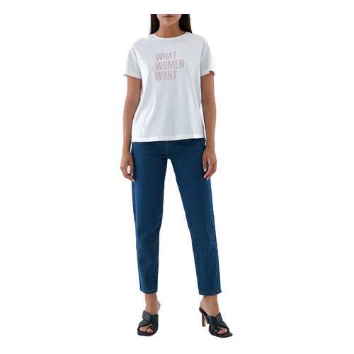 Футболка женская ZARINA 327511412 белая XL в Лав Репаблик