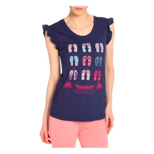 Футболка женская U.S. Polo Assn. G082CS011P10JY2001 200 синяя 52 RU в Лав Репаблик