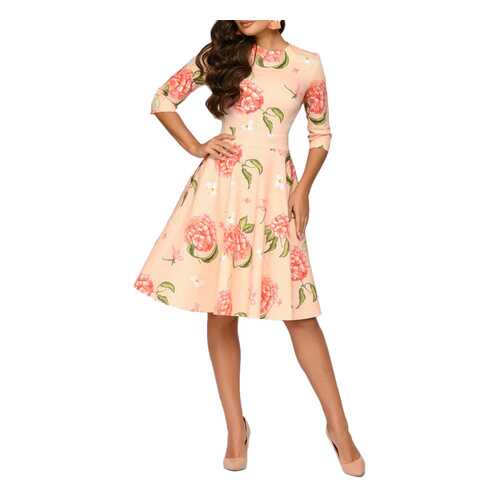 Платье женское D&M by 1001DRESS DM01487PH розовое XS в Лав Репаблик